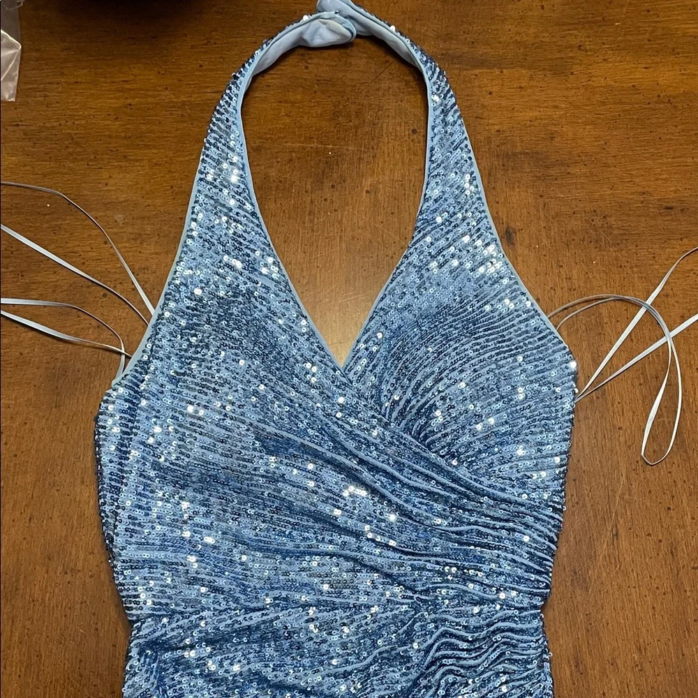 Morgan & Co. Light Blue Dress - Picture 4 of 6